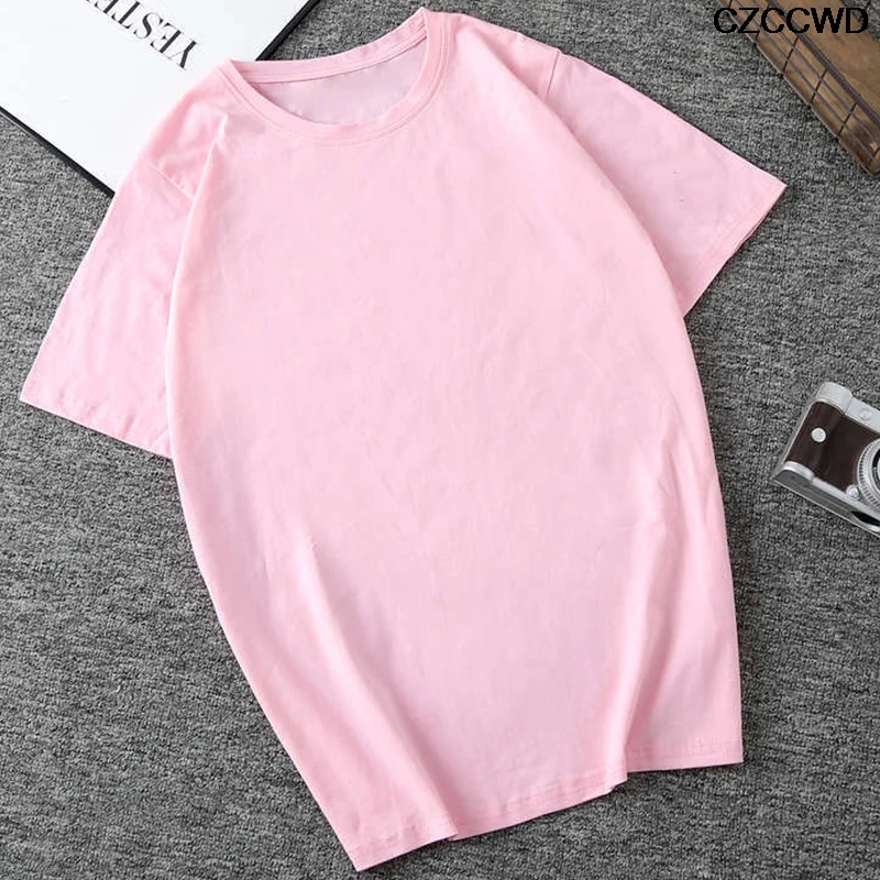 Женская одежда ropa mujer Harajuku Модная белая футболка с надписью «Future Feminist Simpson» уличная футболка для отдыха - Цвет: Pink