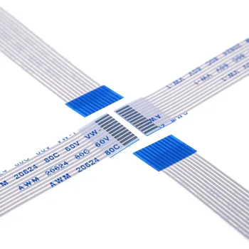 

10pcs FPC FFC Flexible Flat Cable 11 PIN 1.0 mm pitch Step Same Sides Length Type A Length 500 mm Zero Force Insert FPC