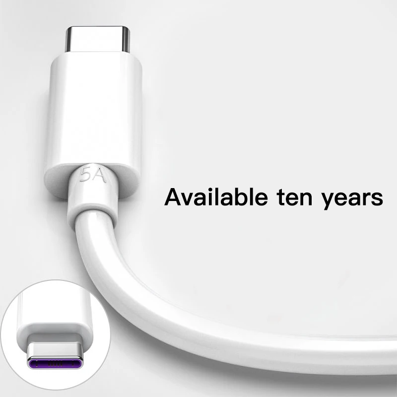 5А usb type C кабель для быстрой зарядки для huawei Xiaomi samsung Oneplus Smart Mobile Phone Tablet QC3.0 type-C Supercharge линия передачи данных