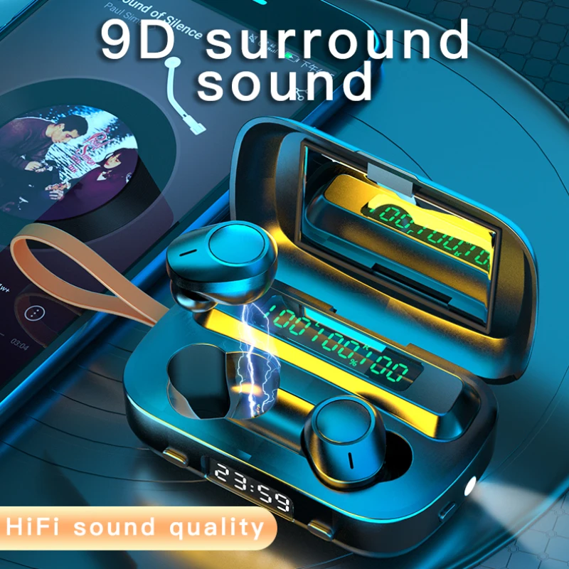 TWS сенсорные беспроводные Bluetooth наушники стабильная производительность два уха