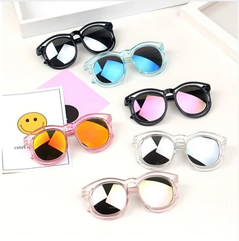 

Toddler Beach Sunglass Kids Baby Girls Boys Summer Sunglasses Solid Frame Goggles Kid Eyeglasses