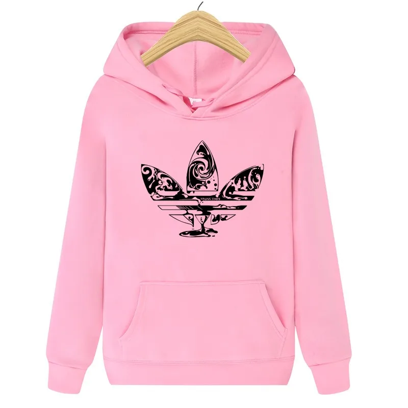 pink 040 Толстовка с капюшоном для мужчин/женщин, новые модные толстовки с капюшоном, свитшоты+ спортивные штаны, костюмы, Осень-зима, теплый флисовый пуловер с капюшоном - Цвет: pink 040