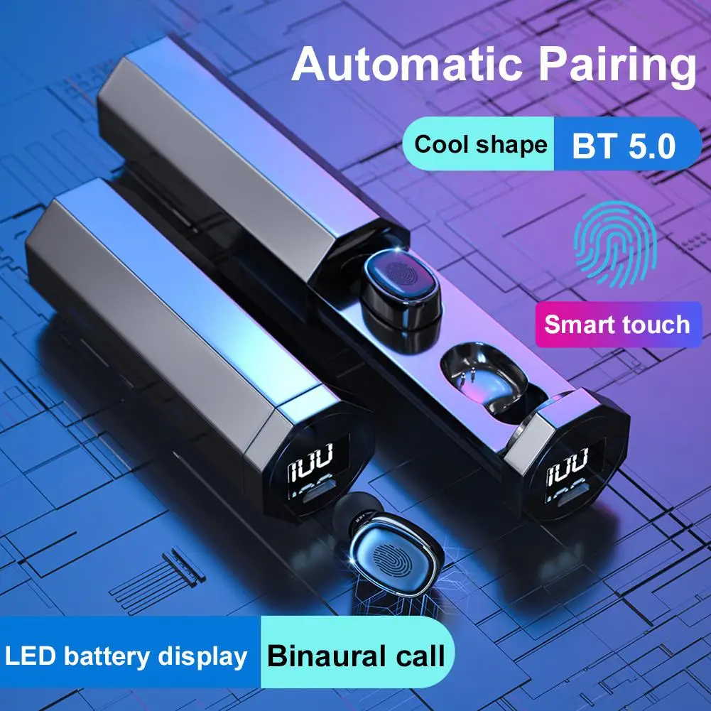 TWS 03 Bluetooth 5 0 Wireless Smart Mini Stereo Sound Sport Earphones Wireless Stable Connection Earphones Phone Accessory