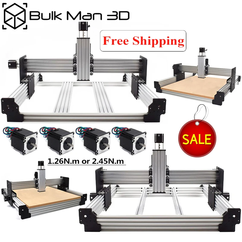 Бесплатная доставка Workbee CNC маршрутизатор комплект 4 оси, древообрабатывающая металлическая гравировальная фрезерная машина комплект с 175