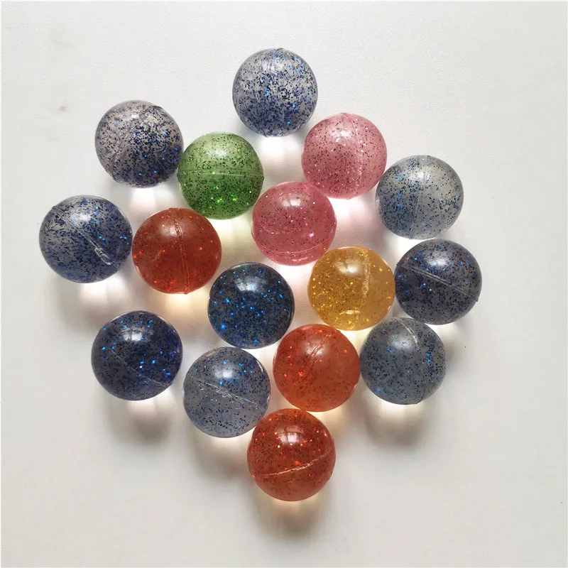 10pcs Children Toy Ball Colored Bouncing Ball Rubber Outdoor Toys Kids Sport Games Elastic Blue Green Juggling Jumping Balls