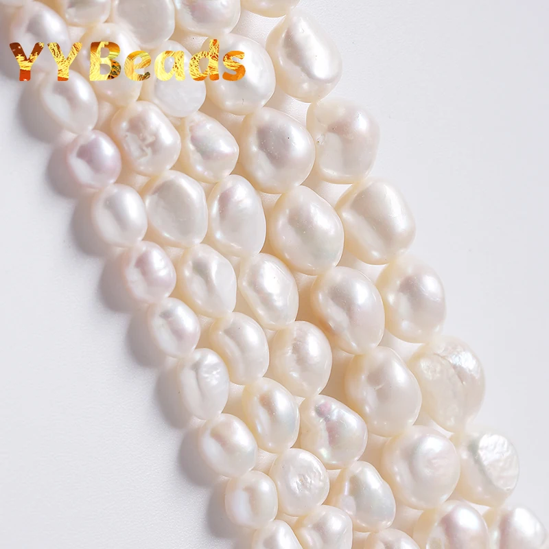 Натуральный пресноводный жемчуг качество 5A 100% белые ювелирные изделия