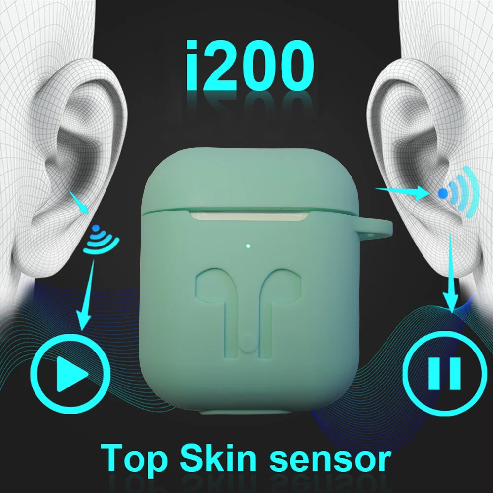 I200 tws 2 поколения Bluetooth наушники gps местоположения для IOS Беспроводные наушники i200 TWS pk i60 i80 i100 i500 TWS