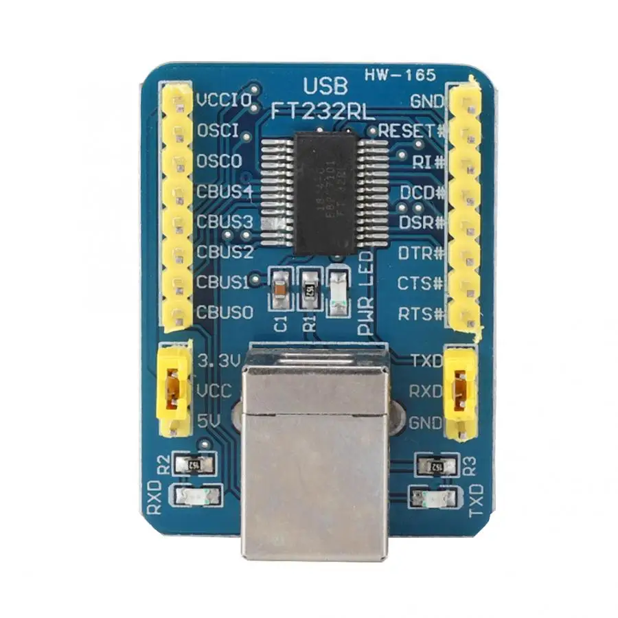 HW-165 FT232 Тип B Женский USB к последовательному порту модуль USB к ttl/CMOS модуль уровня