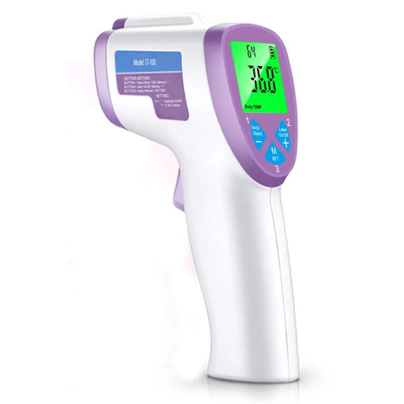 

Muti-fuction Baby/Adult Digital Termomete Infrared Forehead Body Thermometer Gun Non-contact Temperature Measurement Device