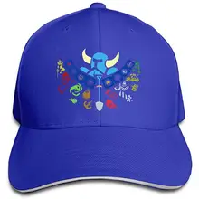 Geneva F взрослых Лопата игра рыцарь обратный Бейсбол Sanpback кепки шляпа черный