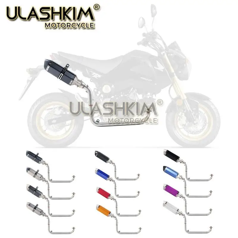 M3 мотоцикл полная система глушитель среднего подключения трубы слипоны для HONDA