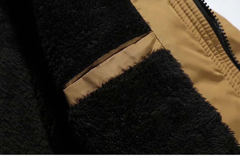 Осенние флисовые зимние куртки для мужчин 5XL 6XL 7XL бюст 134 см размера плюс хлопковые мужские зимние куртки