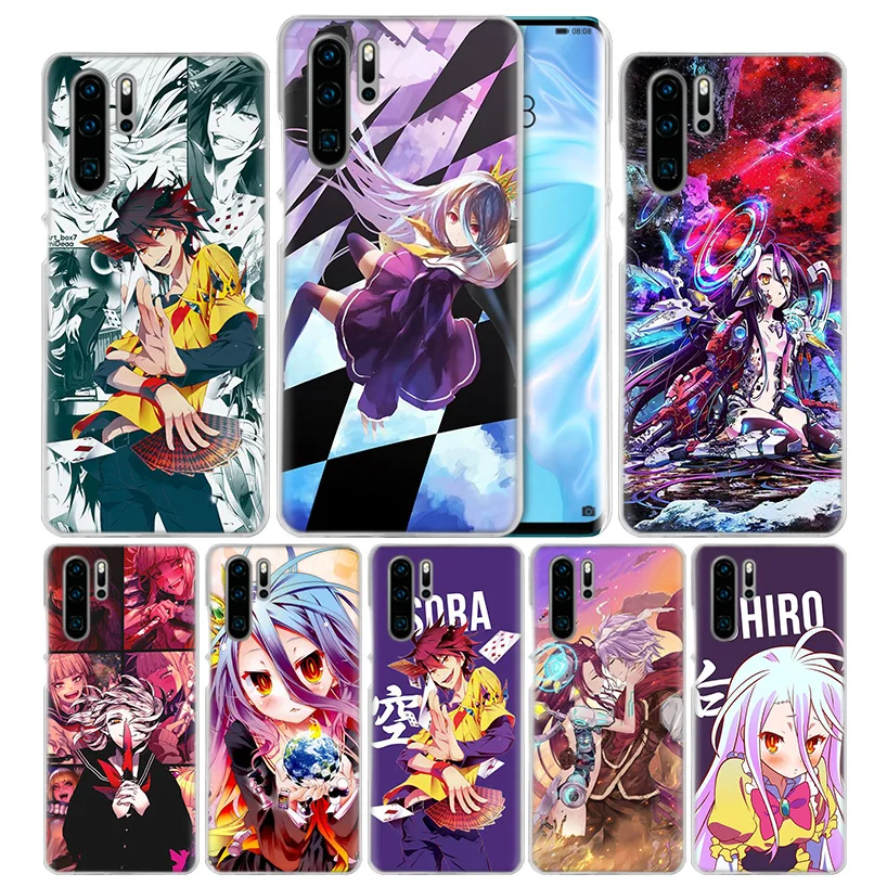 

Case Cover For Huawei Honor 8X 8C 8A 8S 9X 10 20 20i V20 Play Y5 Y6 Y7 Y9 Prime Lite Pro 2018 2019 No Game No Life Anime