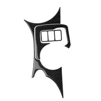 

100% Brand New 3PCS/Set Carbon Fiber Central Console Panel Trim Cover For Nissan 370Z 2009-2019