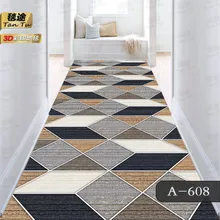 Creative washable corridor floor mat coil balcony full of bedroom bedside foyer carpet