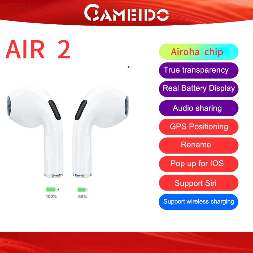 

E32-1 I9000 pro tws Bluetooth earphone Wireless Headset Rename GPS Earbuds headset with mic pk i12 i200 i500 i90000 tws