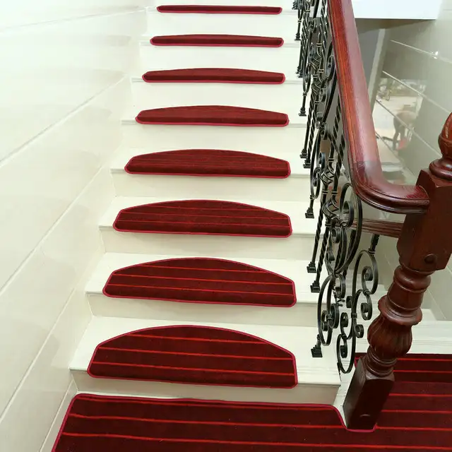Modern Stripes Stairs Mat Adhesive Carpet Stair Treads Non Stairs Mat Adhesive Carpet Stair Treads