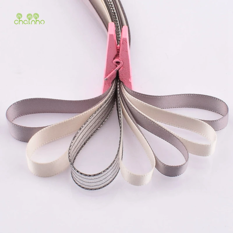 High Quality,Mixed Grey Colour Ribbon Set For DIY Handmade Gifts&Crafts Packing,Hair Ornament Accessories,HB129
