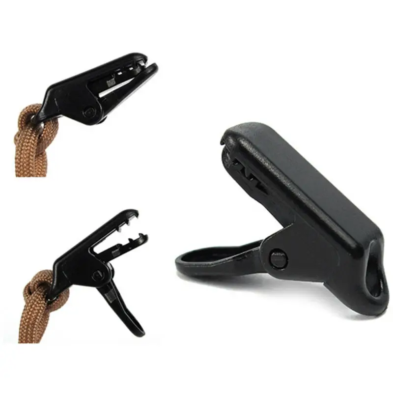 

20pcs PC Camping/ Traveling Canopy Pull Point Hook Windproof Clips 33*10*13mm PC Parts Strengthen Tent