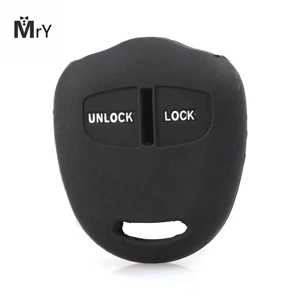 Силиконовый чехол для автомобильного ключа с 2 кнопками Mitsubishi Outlander Colt LANCER Grandis