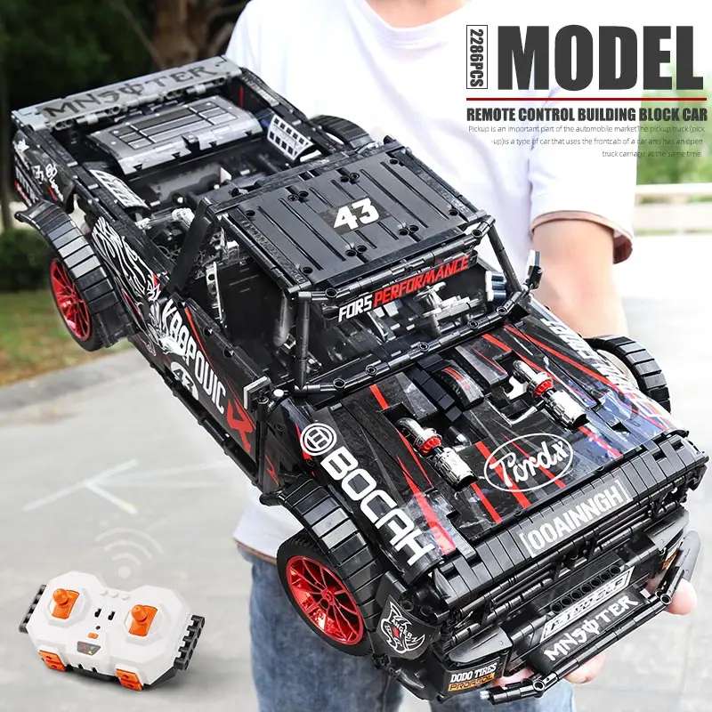 Описание модели автомобиля совместим с MOC 34316 Форды Mustang F 150 Hoonitruck конструкторных