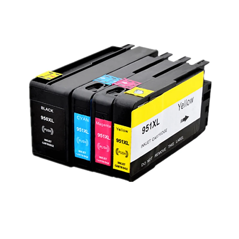 Совместимость для hp 950XL для 951XL для hp 950 чернильный картридж 950 951 Officejet Pro 8600 8610 8615 8620 8630 8625 8660 8680 принтер - Цвет: 1BK 1C 1Y 1M