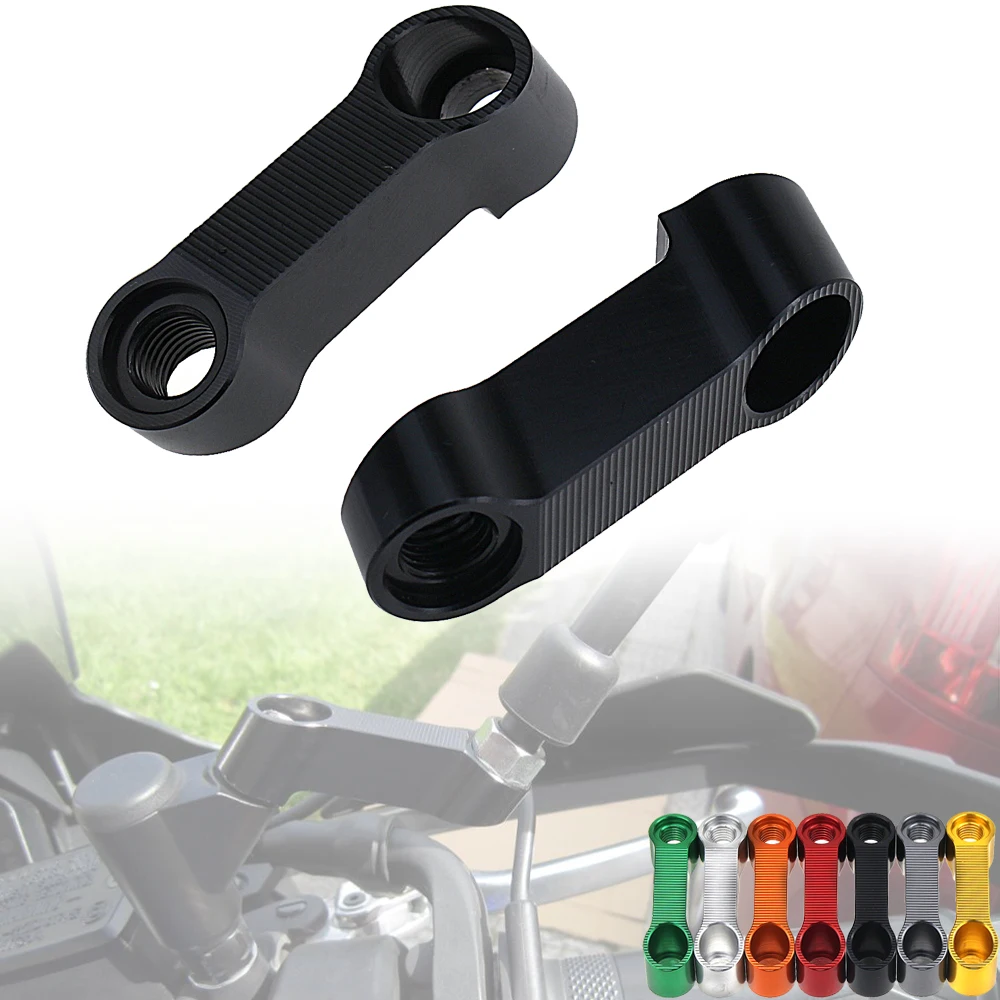 

For KAWASAKI Z250 Z300 Z650 Z900 Z900RS Z800 Z1000 Z750 ER-6N ER-6F Motorcycle Rearview Mirrors Extension Riser Extend Adapter