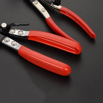 

2pcs Car Water Pipe Hose Clamp Removal Tool Locking Flat Band Rings Spring Type Swivel Tool Piston Ring Handling Pliers