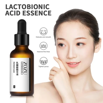 

ZOZU Face Serum Lactobionic Acid Stock Solution Minimize Pores Anti-Aging Anti-Wrinkle Essence Moisturize FirmSkin Care TSLM2