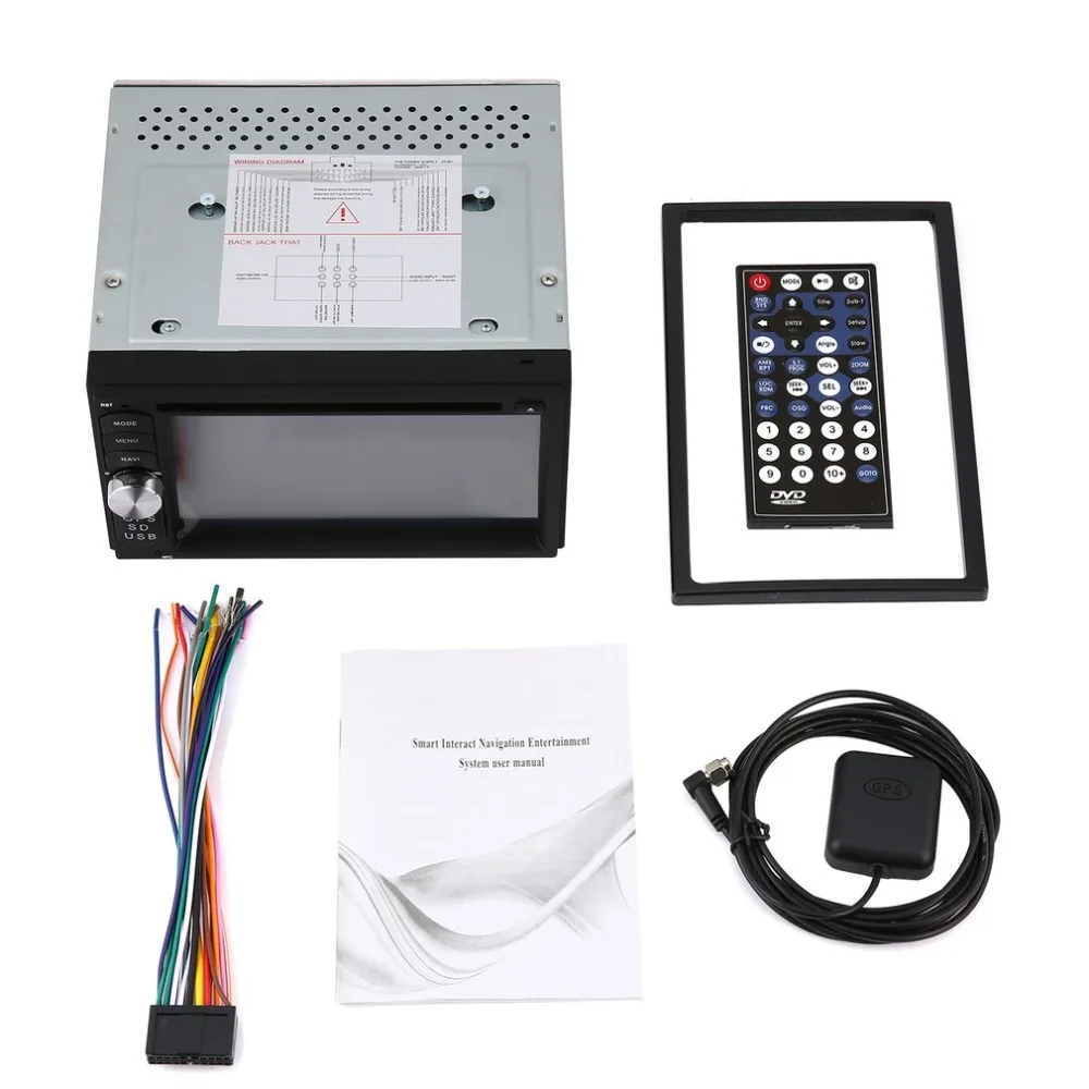 

6.2 inch Car Radio GPS Navigation Android Touch Screen Quad Core Car radio USB Bluetooth SD Multimedia Multi-window View Player