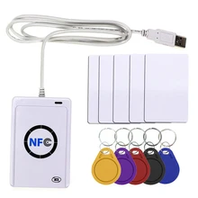 Card Duplicator Nfc-Reader Key-Fob Writer Rfid Copier Contactless ACR122U Smart USB And