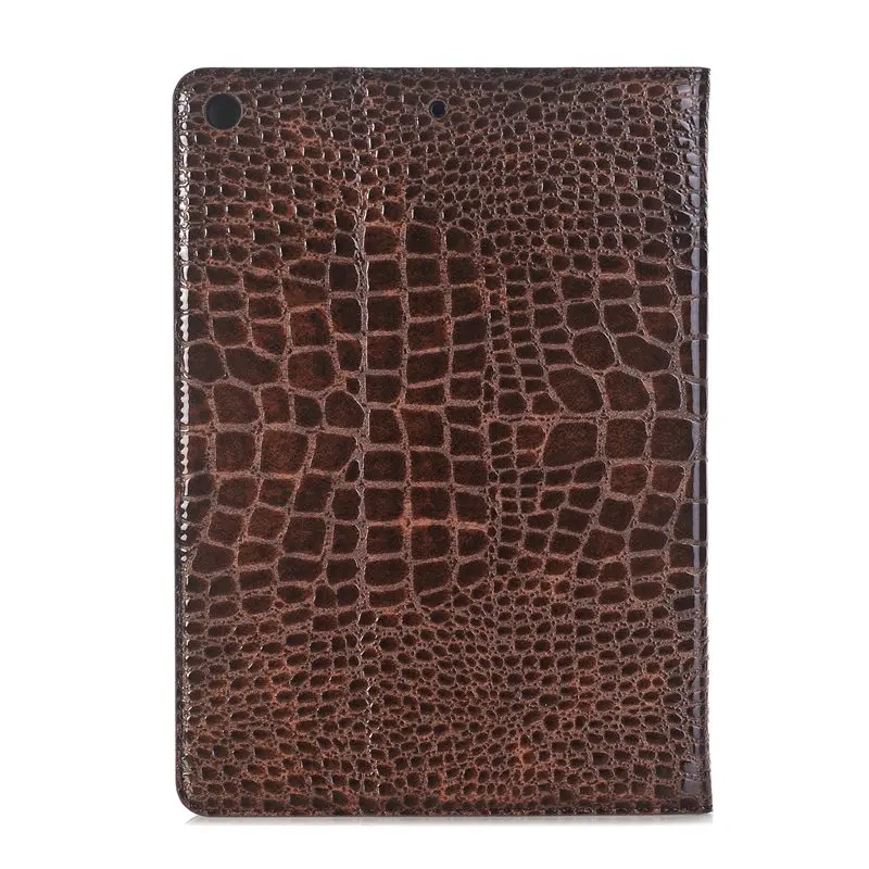 Tablet Stand Smart Case for iPad 10.2 Case iPad 7 7th Generation A2200 A2197 Cover Crocodile Pattern Leather Tablet Case