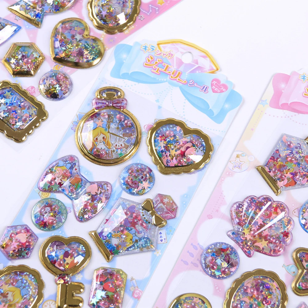 

1set Kawaii Stationery Stickers Aroma Pearl Shake Diary Planner Decorative Mobile Stickers Scrapbooking DIY Craft Stickers