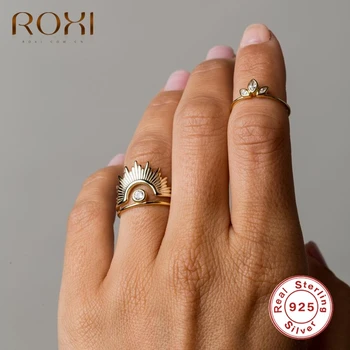 

ROXI Vintage Crow Silver 925 Ring for Women Men Wedding Engagement Rings 925 Sterling Silver Finger Rings Bague Femme Jewelry