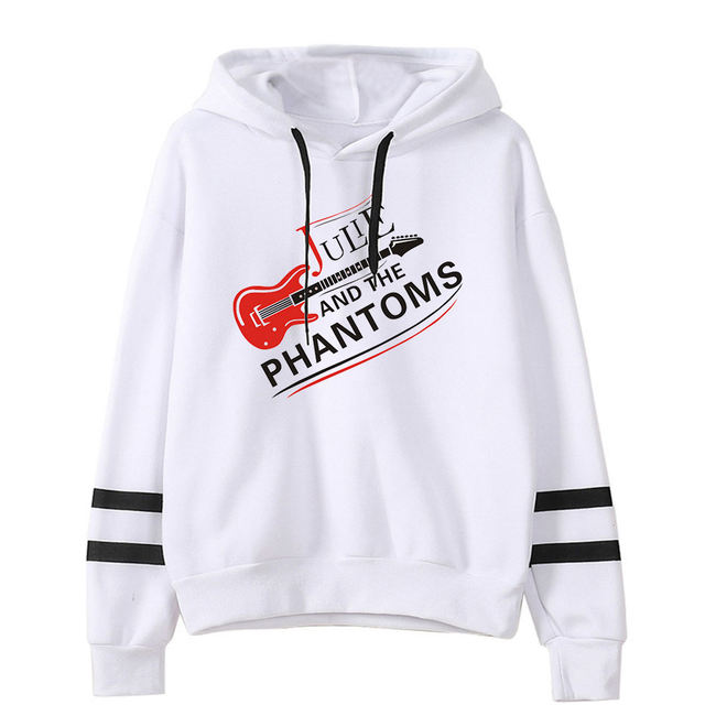 JULIE AND THE PHANTOMS THEMED STRIPED HOODIE (25 VARIAN)