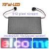 16x32 dot matrix full color LED screen RGB color dot matrix 16 * 32 dot matrix SPI protocol SD card single chip microcomputer ► Photo 1/6