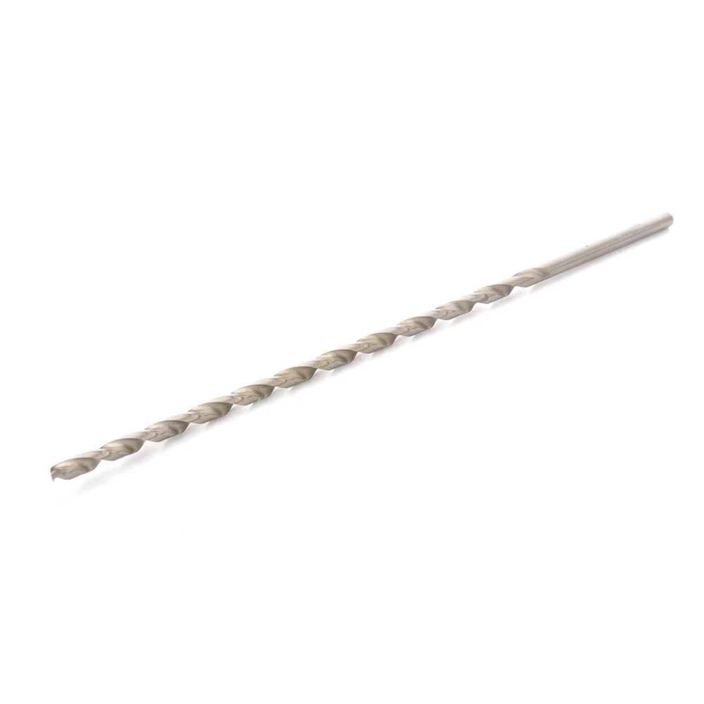 Hot Sale 4 mm Diameter 200 Length For Plastic / Metal /Wood Drilling Extra Long HSS Straight Shank Auger Twist Drill Bit Set | Инструменты