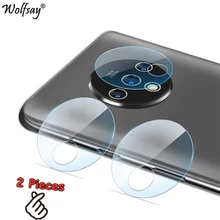 2 pçs nano câmera de vidro para oneplus 7t filme protetor de câmera para oneplus 7t lente de cobertura completa câmera de vidro temperado para oneplus 7t