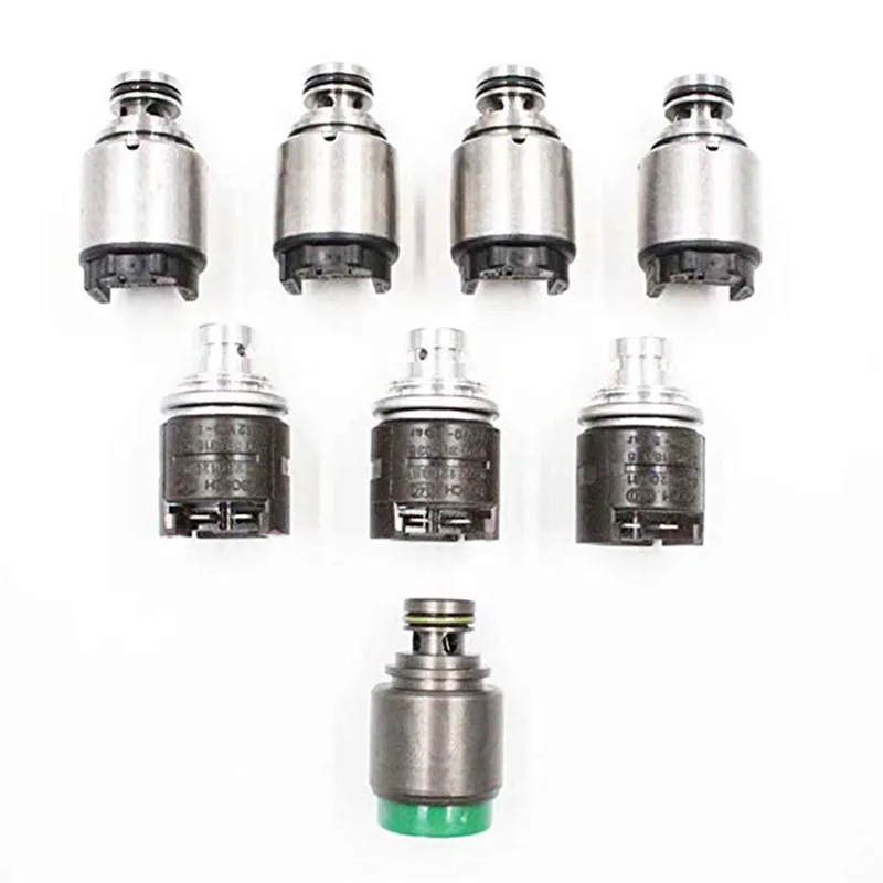

8pcs 5HP24A TRANSMISSION SOLENOID FOR A6 A8 for B MW 5 7 SERIAL X5 JAGUAR XJ8 XK8 Gearbox Solenoid Valve
