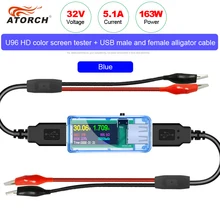13 en 1 USB testeur dc voltmètre numérique ampèremètre tension actuelle ampèremètre détecteur batterie externe chargeur indicateur