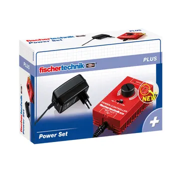 

Fischertechnik accessory Power adapter and progressive Power Controller. Power supply-Power Set 220V