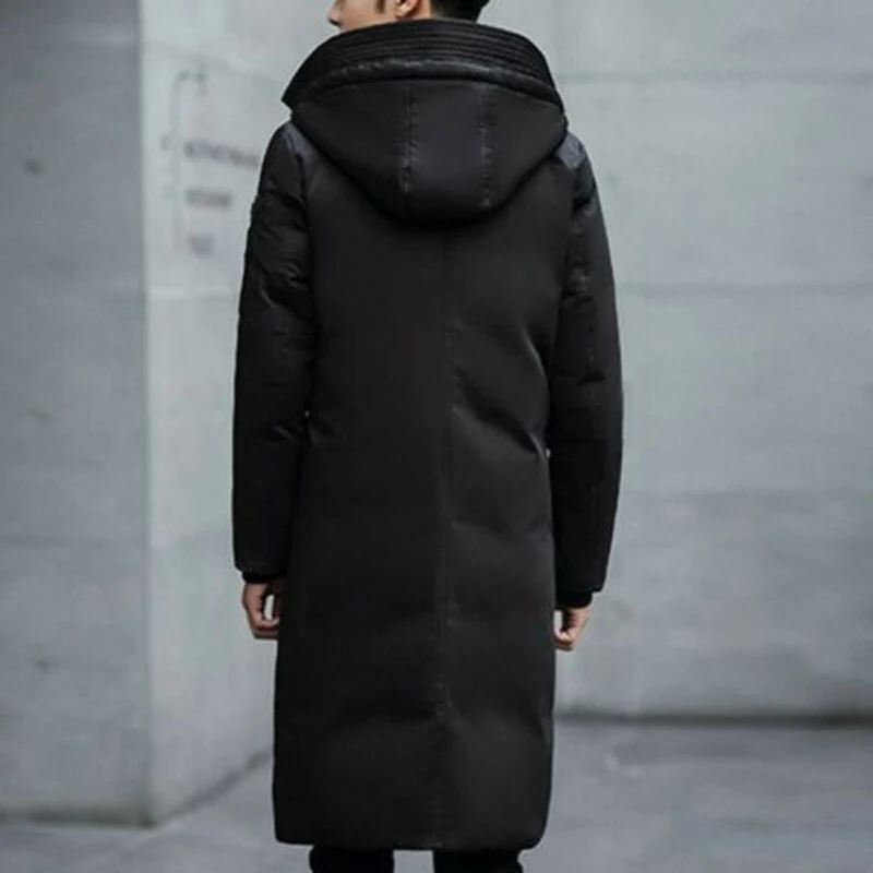 Men\'s Coat Overcoat Autumn Solid Stylish Pocket Outerwear Button Parka