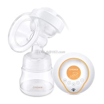 

USB Electric Unilateral Breast Pump Kit with Milk Bottles Breast Massager Feeding Milk Extractor