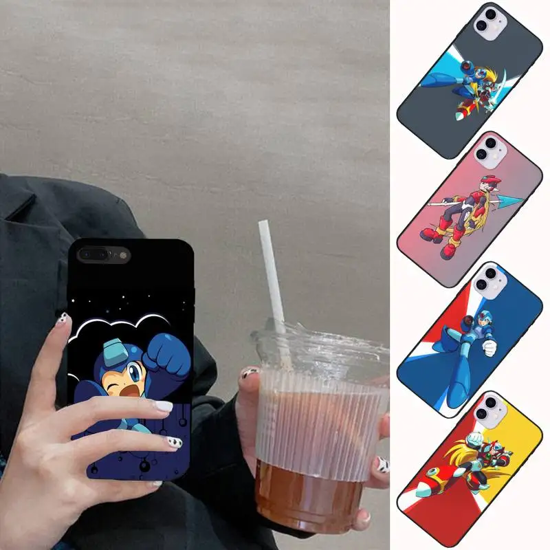 Custodia Per Telefono Rockman Megaman X Zero Fundas Shell Cover Per Iphone 6 6S 7 8 Plus Xr X Xs 11 12 13 Mini Pro Max