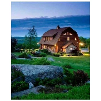 

Diamond Painting Warm House Cross Stitch Handicraft Diamond 3D Embroidery Set Drawing Paintings