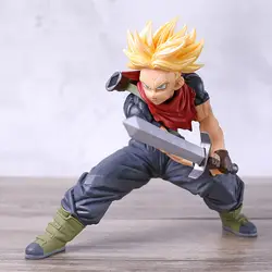 Banpresto супер Dragon Ball-Z героев Super Saiyan Trunks Chouzetsu Gikou Vol.5 ПВХ фигурка Коллекционная модель игрушки