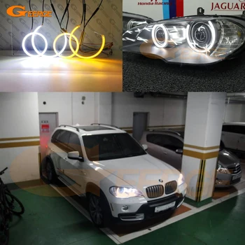 

Ultra bright Dual Color Switchback led angel eyes drl halo ring turn signal For BMW X5 e70 2007 2008 2009 2010 2011 2012 2013