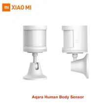 Xiaomi Aqara Human Body Sensor Light Intensity Infrared Detect PIR Motion Zigbee Wireless Connection Workwith Mihome APP Gateway Xiaomi Aqara Human Body Sensor Light Intensity Infrared Detect PIR Motion Zigbee Wireless Connection Workwith Mihome APP Gateway