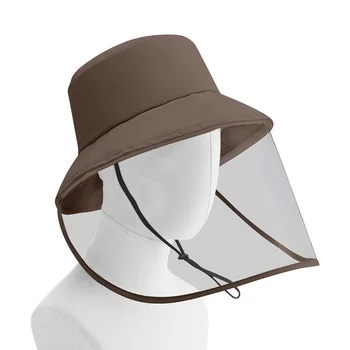

Hat Transparent Mask Protective Hat Face Mask Plastic Anti-Dust