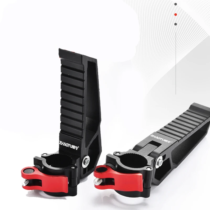 Fishing Accessory Collapsible Aluminum Alloy Pedal for Fishing Chair Stool